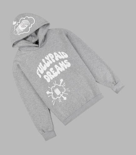 DREAMS HOODIE LIGHT GREY