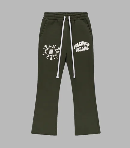 DREAMS JOGGERS KHAKI WHITE