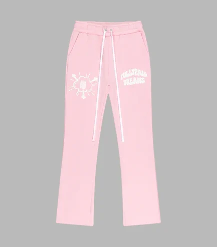DREAMS JOGGERS PINK WHITE