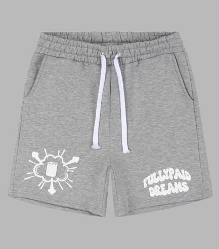 DREAMS SHORTS GREY WHITE