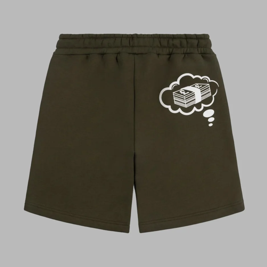 DREAMS SHORTS KHAKI WHITE
