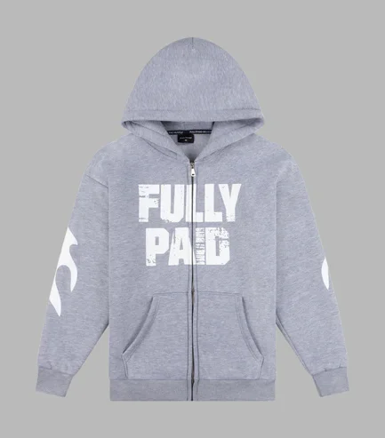 DRIFT HOODIE GREY WHITE