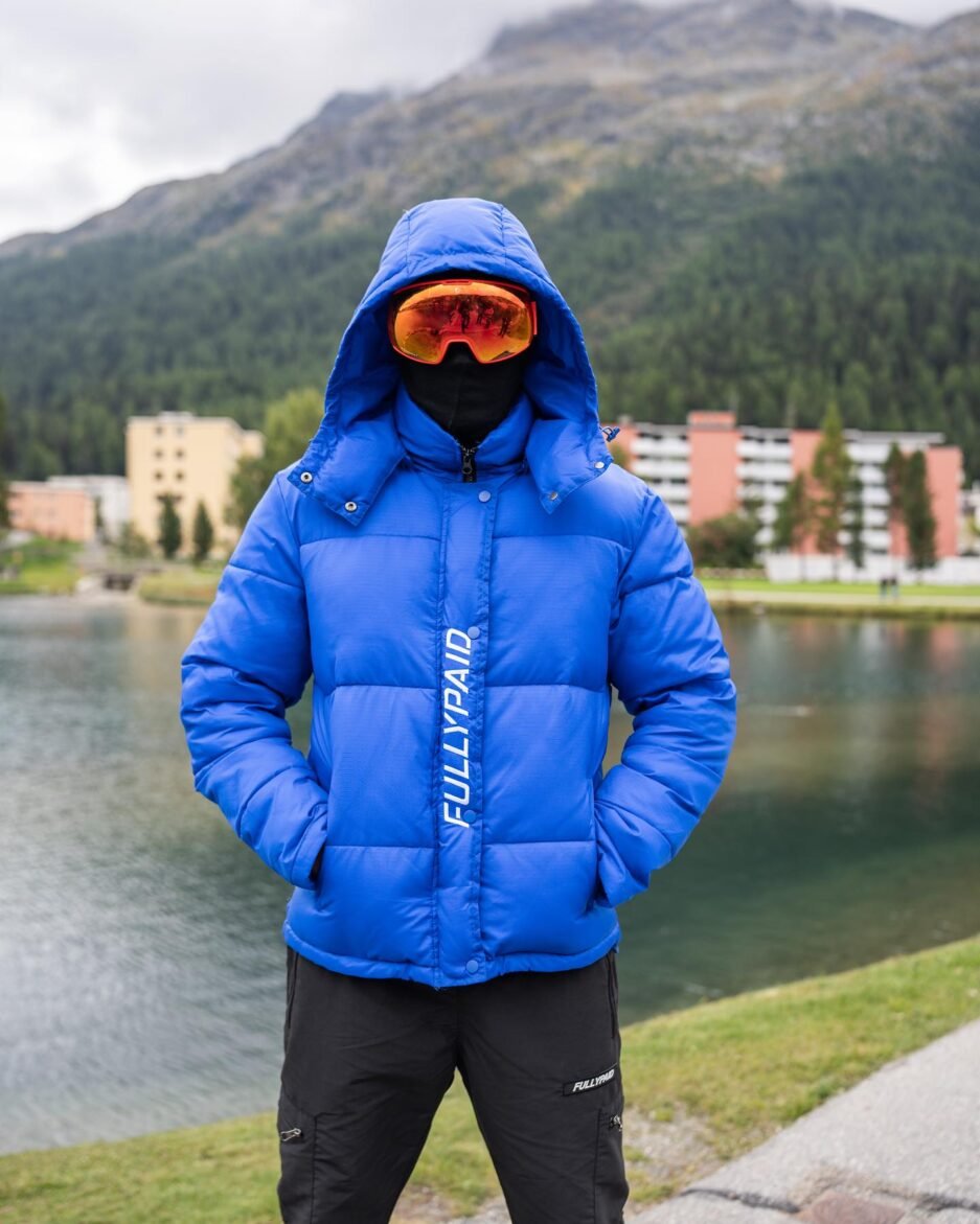 FULLYPAID BLUE PUFFER JACKET