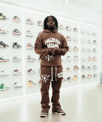 FULLYPAID DREAMS TRACKSUIT BROWN
