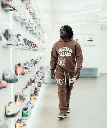 FULLYPAID DREAMS TRACKSUIT BROWN