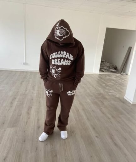 FULLYPAID DREAMS TRACKSUIT DARK BROWN