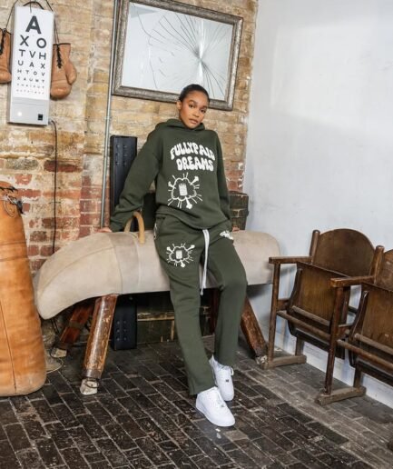 FULLYPAID DREAMS TRACKSUIT LIGHT GREEN
