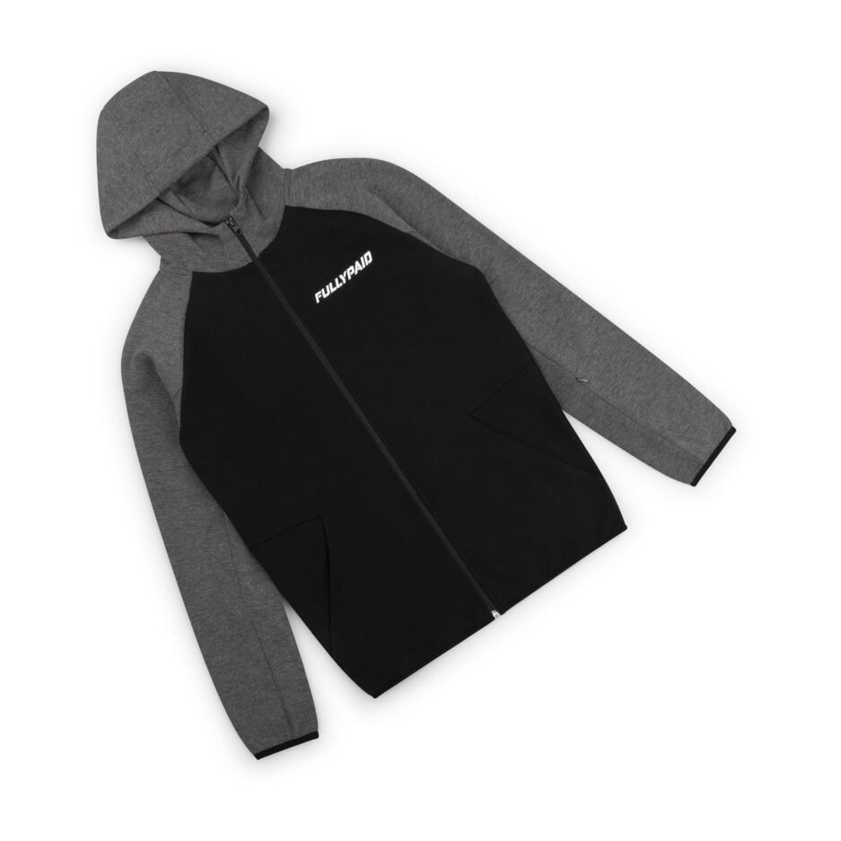FULLYPAID GREY BLACK JACKET