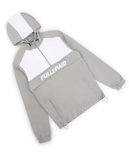 FULLYPAID GREY WHITE JACKET