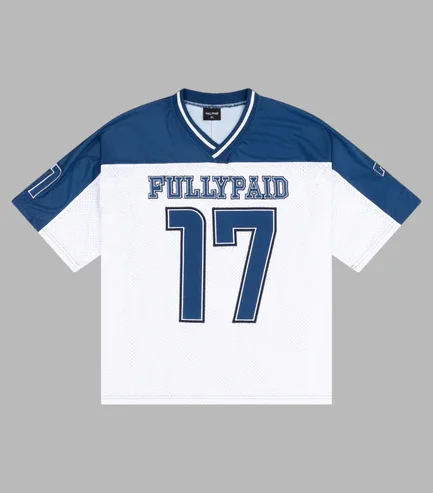 FULLYPAID JERSEY WHITE NAVY
