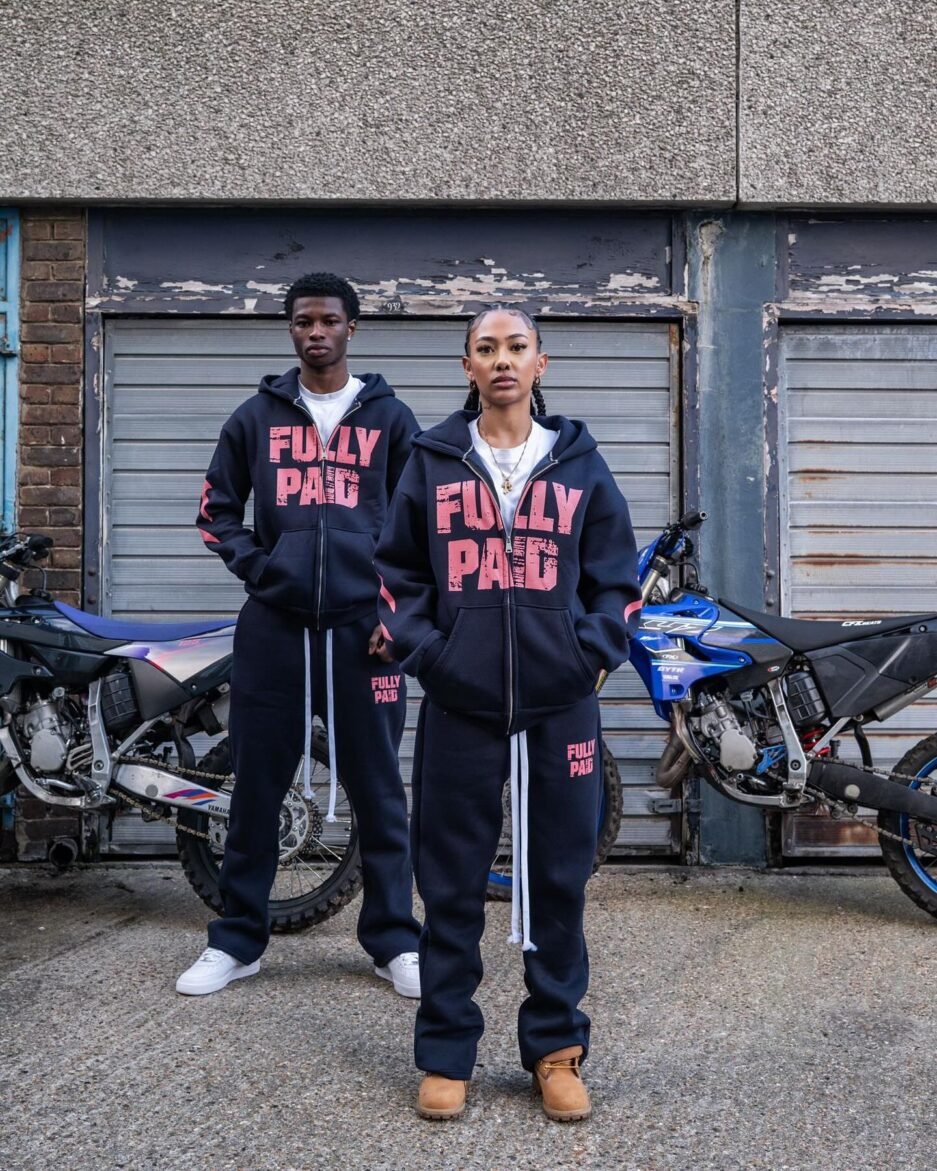 FULLYPAID PINK LOGO TRACKSUIT