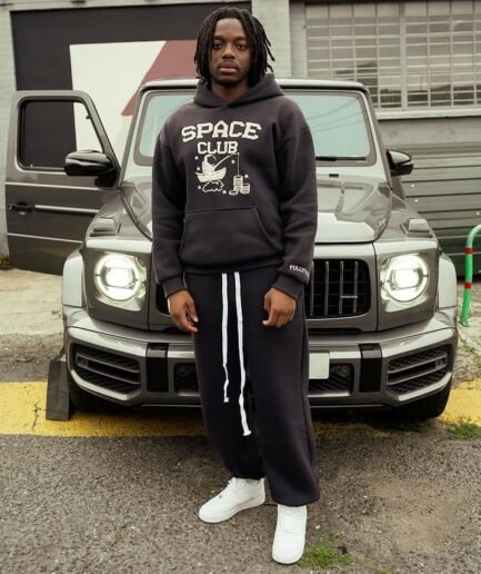 FULLYPAID SPACE CLUB TRACKSUIT BLACK